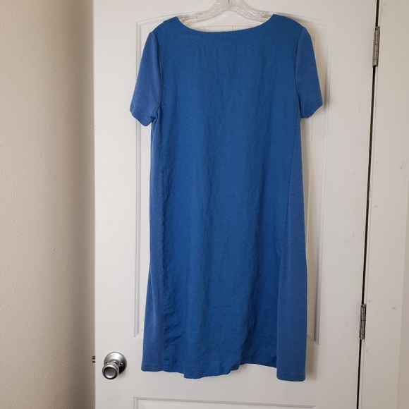 J. Jill Purejill Linen Shift Dress Size Medium - Picture 4 of 11